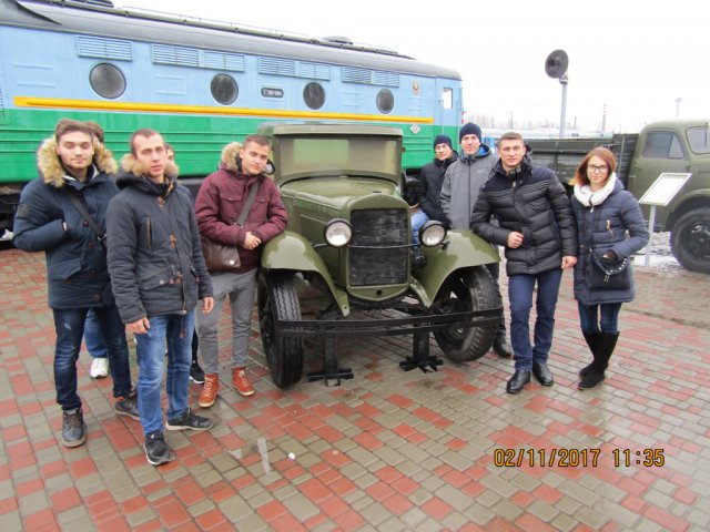 Заняття у Музеї південної залізниці 1