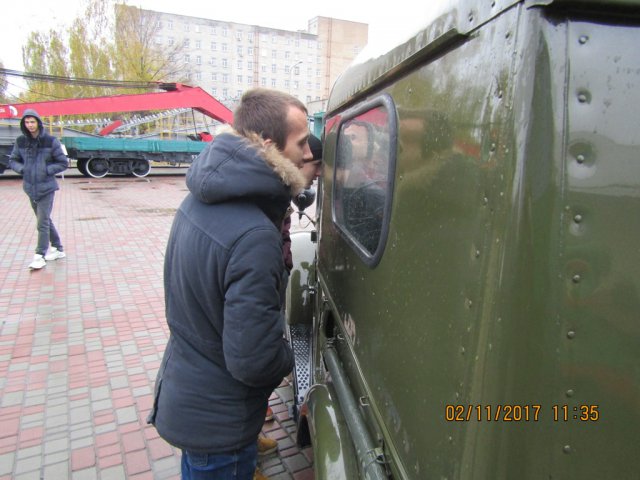 Заняття у Музеї південної залізниці 1