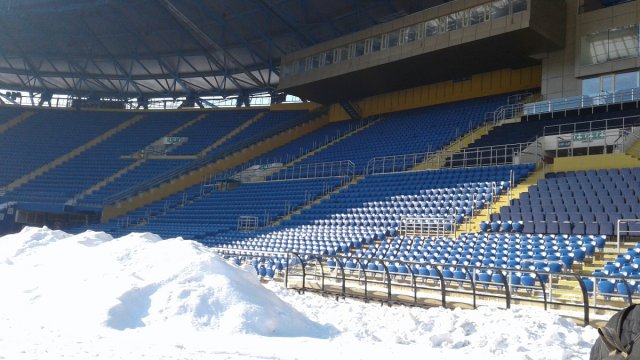 Заняття на стадіоні "Металіст" 2