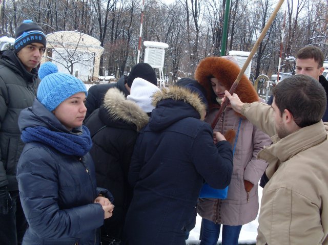 Заняття екологів на метеостанції 2