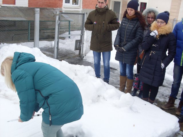 Заняття екологів на метеостанції 2